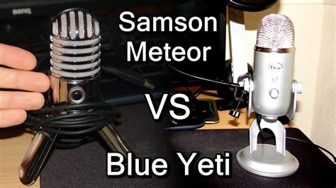 Samson Meteor vs. Blue Yeti [Sound Test] 